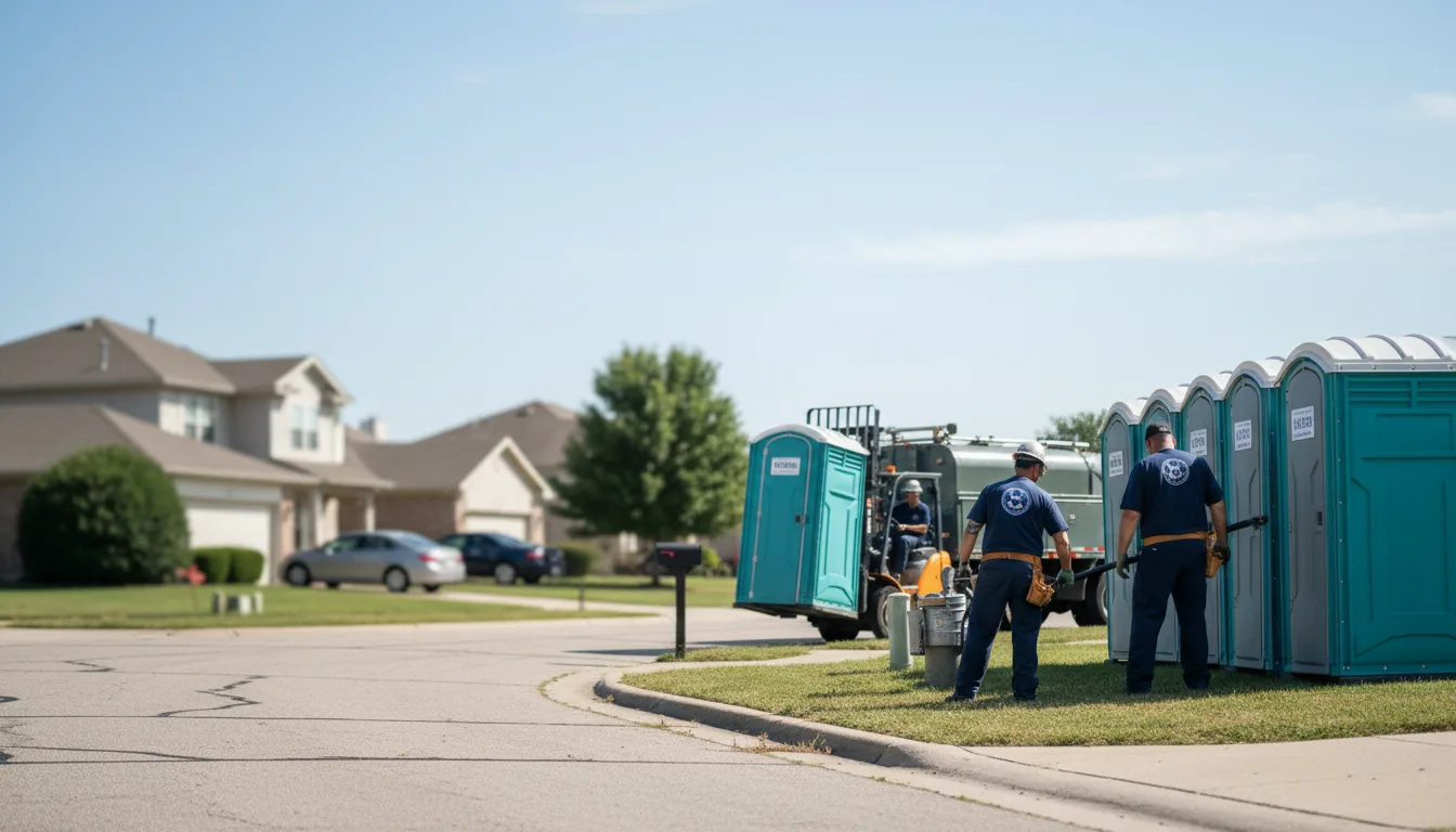 Porta Potty Rental in Commerce, MO near me